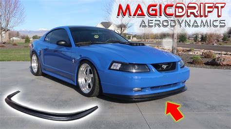 Get the Edge at the Track with a Magic Drift Chin Spoiler for your Mustang